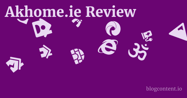 Akhome.ie Review 1 by Partners