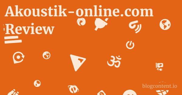 Akoustik-online.com Review 1 by Partners