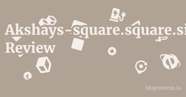 Akshays-square.square.site Review 1 by Partners