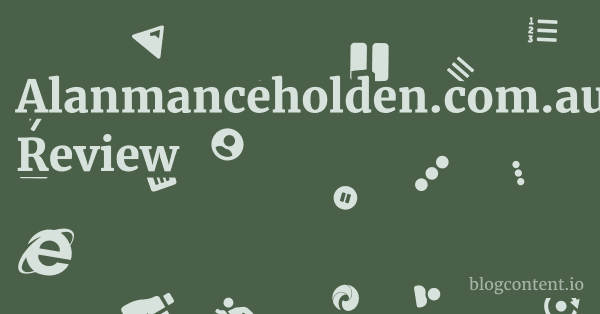 Alanmanceholden.com.au Review 1 by Partners