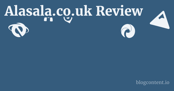 Alasala.co.uk Review 1 by Partners
