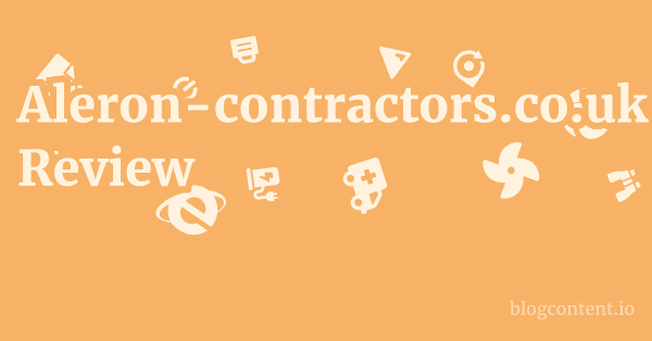 Aleron-contractors.co.uk Review 1 by Partners