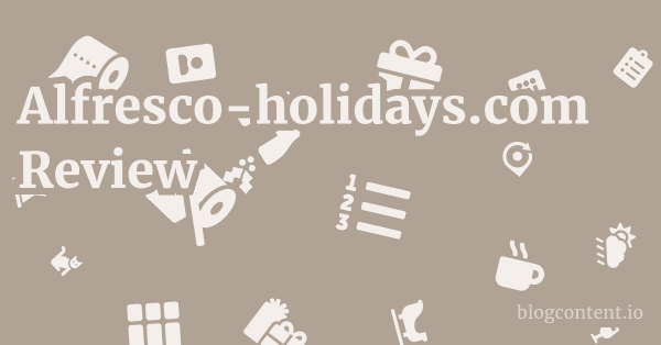 Alfresco-holidays.com Review 1 by Partners