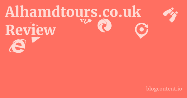Alhamdtours.co.uk Review 1 by Partners