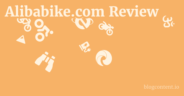 Alibabike.com Review 1 by Partners