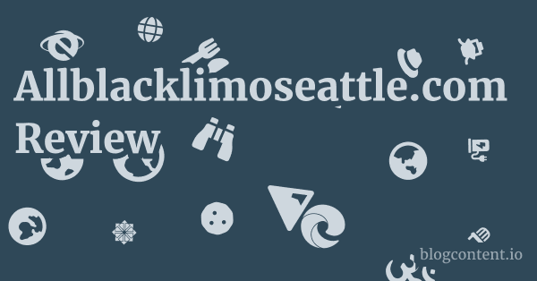 Allblacklimoseattle.com Review 1 by Partners