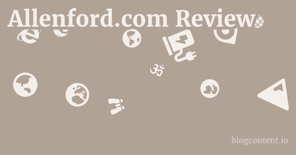 Allenford.com Review 1 by Partners