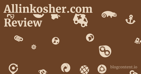 Allinkosher.com Review 1 by Partners
