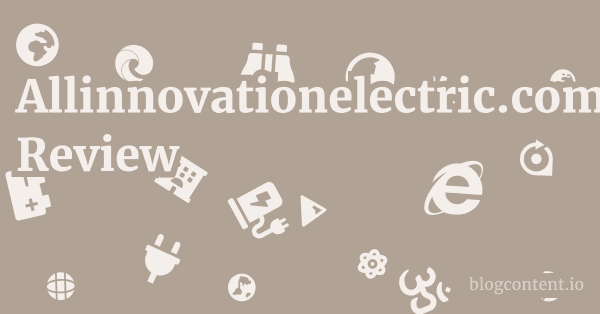 Allinnovationelectric.com Review 1 by Partners