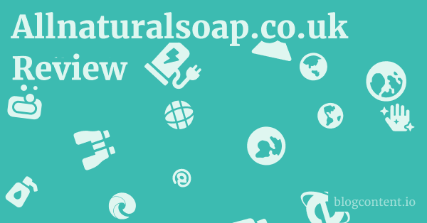 Allnaturalsoap.co.uk Review 1 by Partners