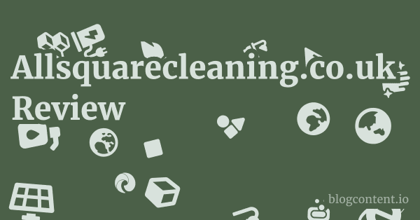 Allsquarecleaning.co.uk Review 1 by Partners