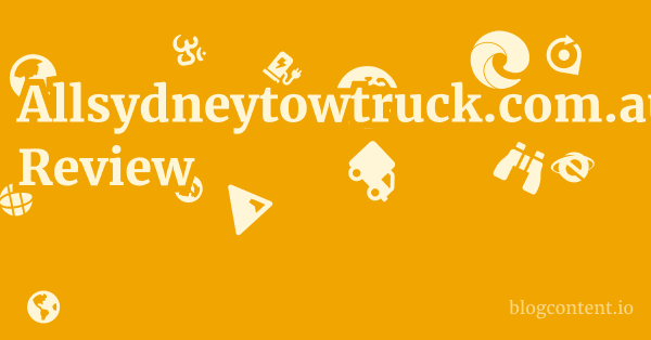 Allsydneytowtruck.com.au Review 1 by Partners