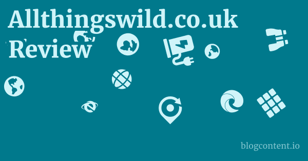 Allthingswild.co.uk Review 1 by Partners
