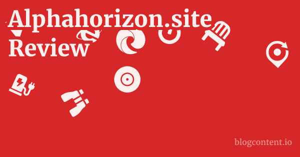 Alphahorizon.site Review 1 by Partners