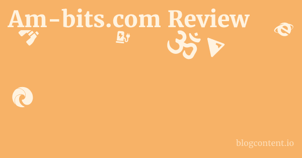 Am-bits.com Review 1 by Partners