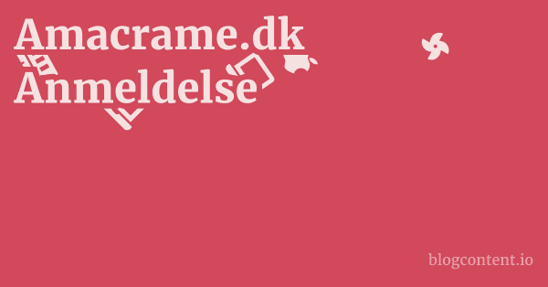 Amacrame.dk Anmeldelse 1 by Partners