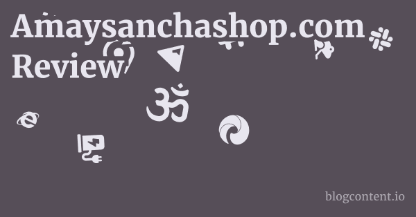 Amaysanchashop.com Review 1 by Partners