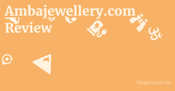 Ambajewellery.com Review 1 by Partners