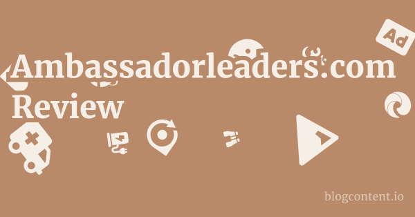 Ambassadorleaders.com Review 1 by Partners