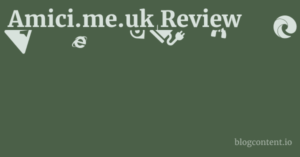 Amici.me.uk Review 1 by Partners