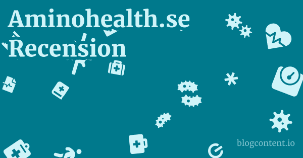 Aminohealth.se Recension 1 by Partners