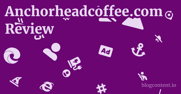 Anchorheadcoffee.com Review 1 by Partners