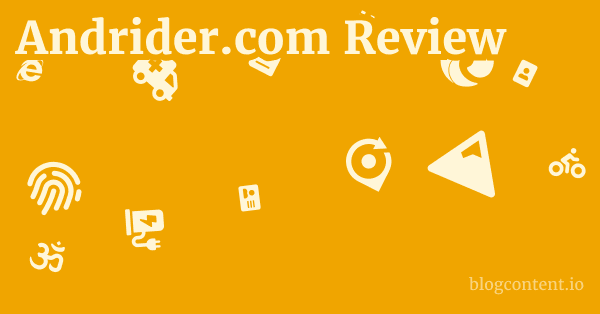 Andrider.com Review 1 by Partners