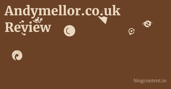 Andymellor.co.uk Review 1 by Partners
