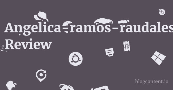 Angelica-ramos-raudales.com Review 1 by Partners