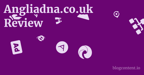 Angliadna.co.uk Review 1 by Partners