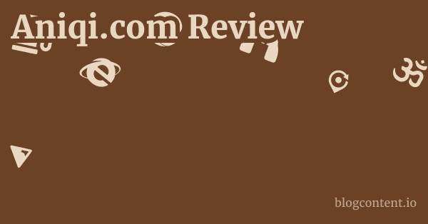 Aniqi.com Review 1 by Partners