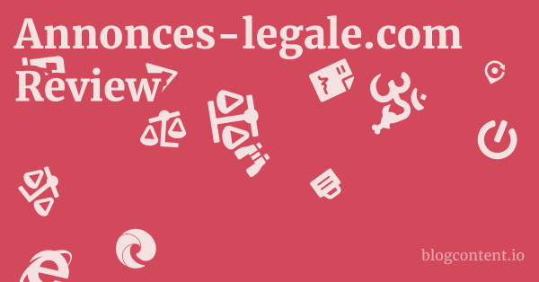 Annonces-legale.com Review 1 by Partners