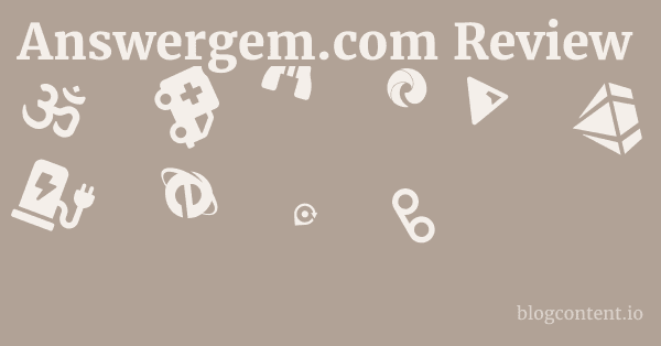 Answergem.com Review 1 by Partners