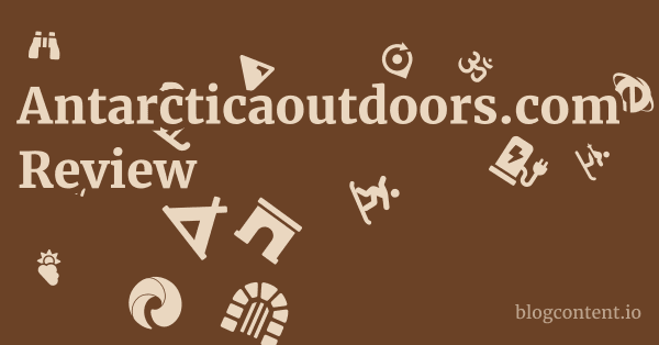 Antarcticaoutdoors.com Review 1 by Partners