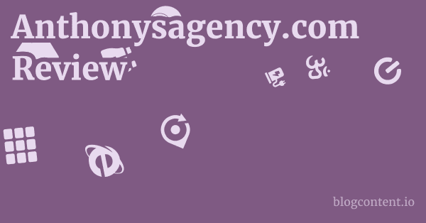 Anthonysagency.com Review 1 by Partners