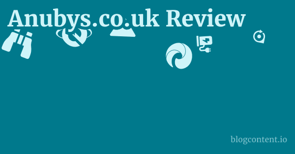 Anubys.co.uk Review 1 by Partners