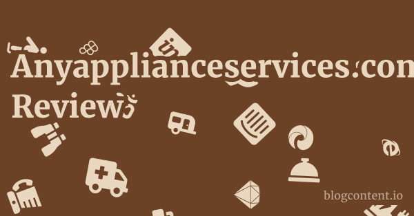 Anyapplianceservices.com Review 1 by Partners