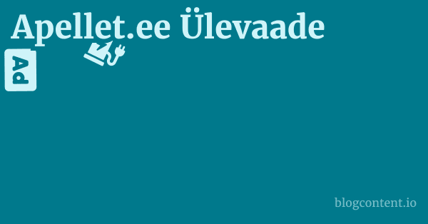 Apellet.ee Ülevaade 1 by Partners