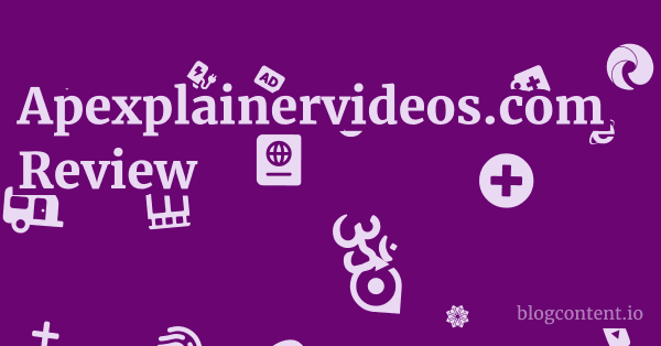 Apexplainervideos.com Review 1 by Partners