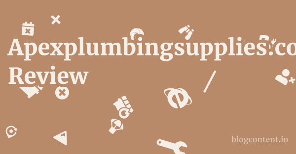 Apexplumbingsupplies.co.uk Review 1 by Partners