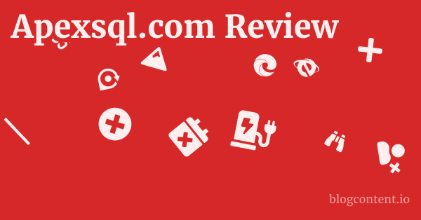 Apexsql.com Review 1 by Partners