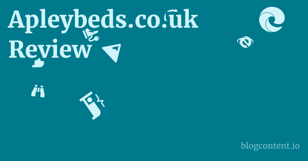 Apleybeds.co.uk Review 1 by Partners
