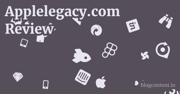 Applelegacy.com Review 1 by Partners
