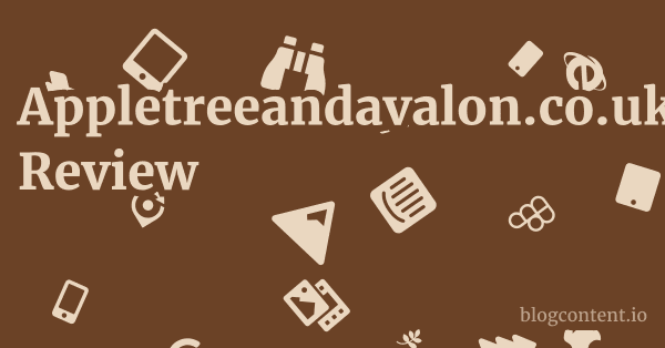 Appletreeandavalon.co.uk Review 1 by Partners