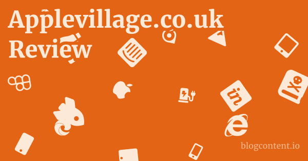 Applevillage.co.uk Review 1 by Partners