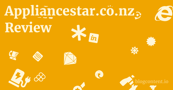 Appliancestar.co.nz Review
