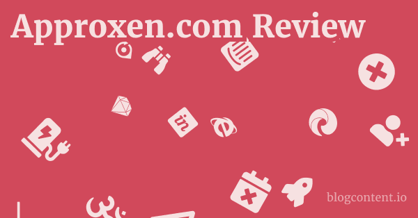 Approxen.com Review 1 by Partners