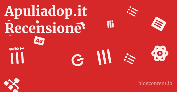 Apuliadop.it Recensione 1 by Partners