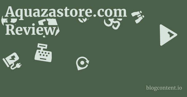 Aquazastore.com Review 1 by Partners