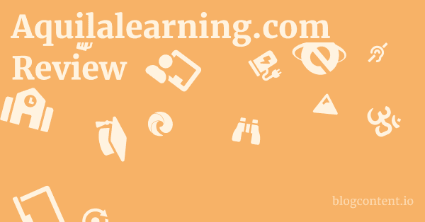 Aquilalearning.com Review 1 by Partners